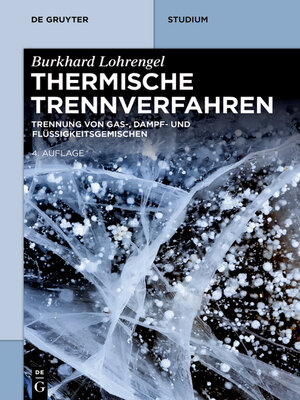 cover image of Thermische Trennverfahren